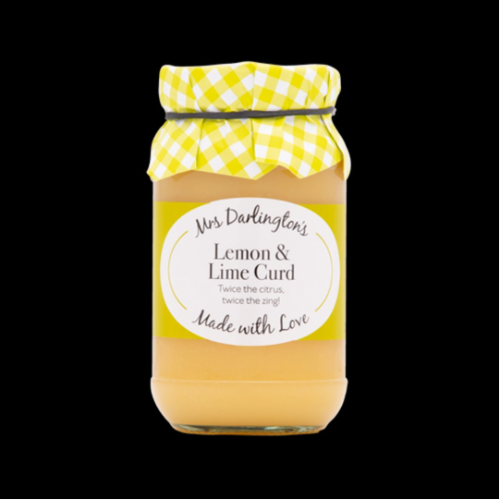 Mrs D Lemon & Lime Curd 320g
