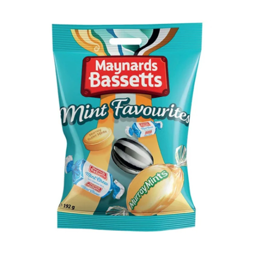 Maynards Bassetts Mint Favourites 192g