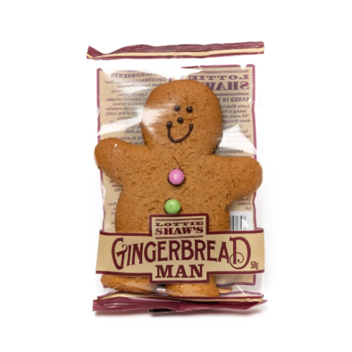 Lottie Shaws Gingerbread Men 50g