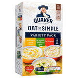 Quaker Oat So Simple Variety Pack 9 Sachets 297G