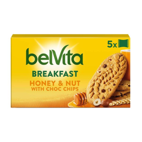 Belvita Honey & Nut Biscuits 5pk