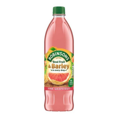 Robinsons Fruit & Barley Pink Grapefruit Cordial 1ltr
