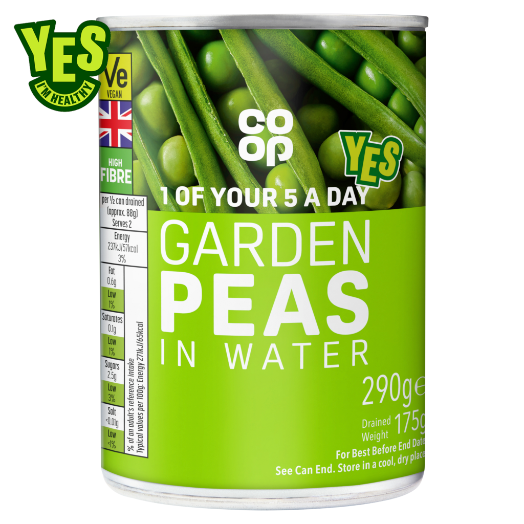 Co-op Garden Peas 290g