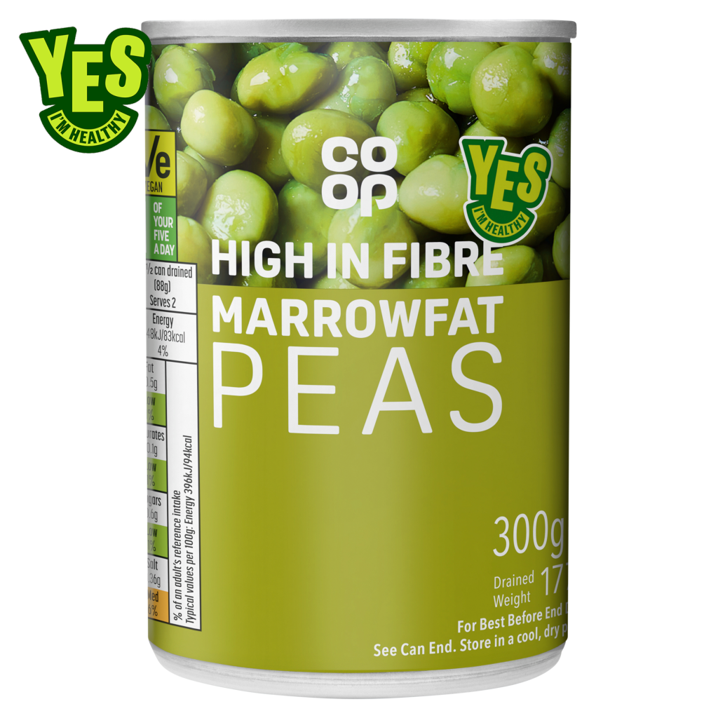 Co-op Marrowfat Processed Peas 300g