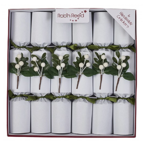 Robin Reed "Mistletoe" 6 x 12" Christmas Crackers (6620)