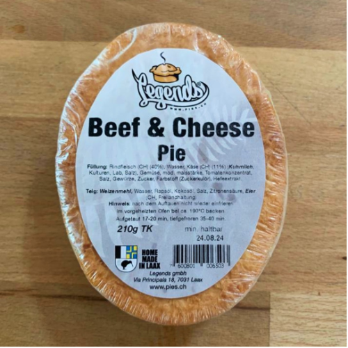 Beef and Cheese Pie 210G