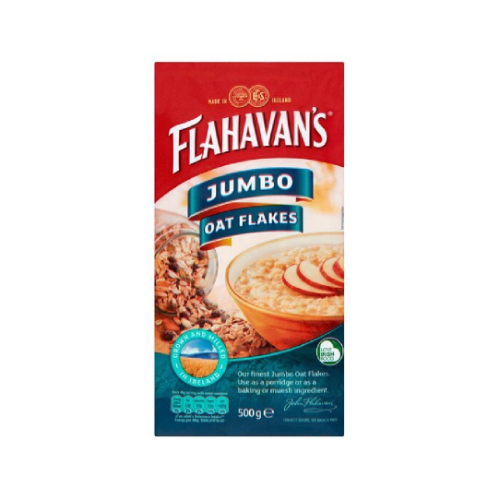 Flahavans Jumbo Oat Flakes 500g