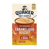 Quaker Oat So Simple Caramelised Biscuit 10x33.4g