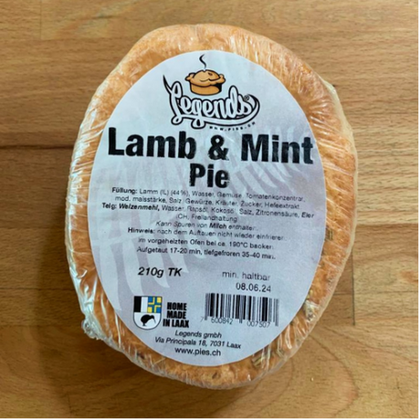 Lamb & Mint Pie 210g