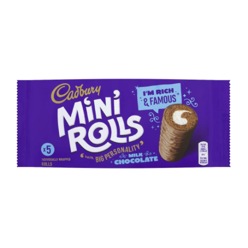 Cadbury Mini Rolls x 5