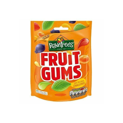 Rowntrees Fruit Gums Pouch Vegan 150G