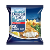 Donegal Catch 4 Battered Cod Atlantic Fillets 400g