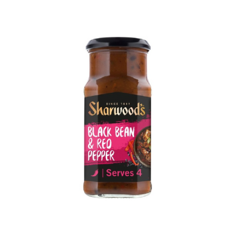 Sharwoods Black Bean & Red Pepper Chinese Cooking Sauce 425g