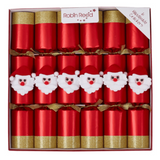 Robin Reed \"Jolly Santa\" 6 x 12\" Christmas Crackers (6613)