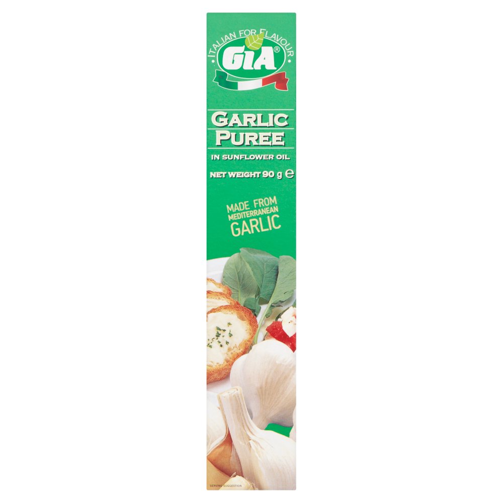 Gia Garlic Puree In Sunflower Oil 90g