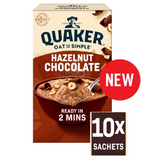 Quaker Oat So Simple Hazelnut & Chocolate 10pk