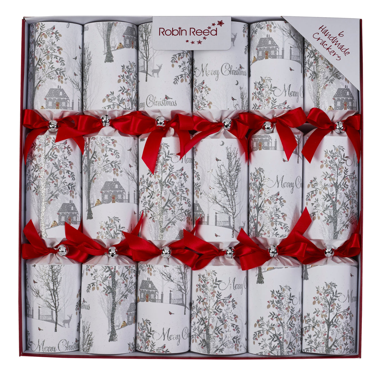 Robin Reed \"Fairytale\" 6 x 14\" Christmas Crackers (82512)