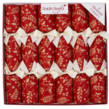 Robin Reed \"Paprika Floral\" 6 x 14\" Christmas Crackers (82513)