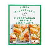 Linda McCartney Cheese & Leek Plait 2pk