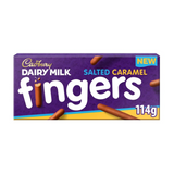 Cadbury Salted Caramel Biscuit Fingers 114g