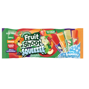 Robinsons Fruit Shot Squeeze Flat Pop 12 x 45ml
