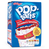 Kelloggs Pop Tarts Strawberry Sensation x 8