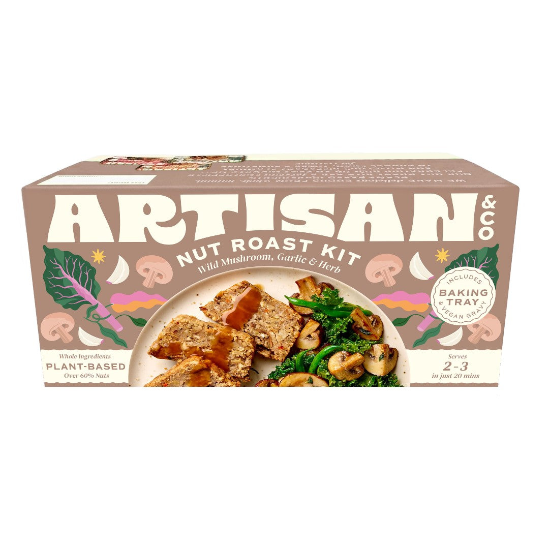 Artisan & Co Nut Roast Kit Mushroom & Garlic Nut Roast 212g