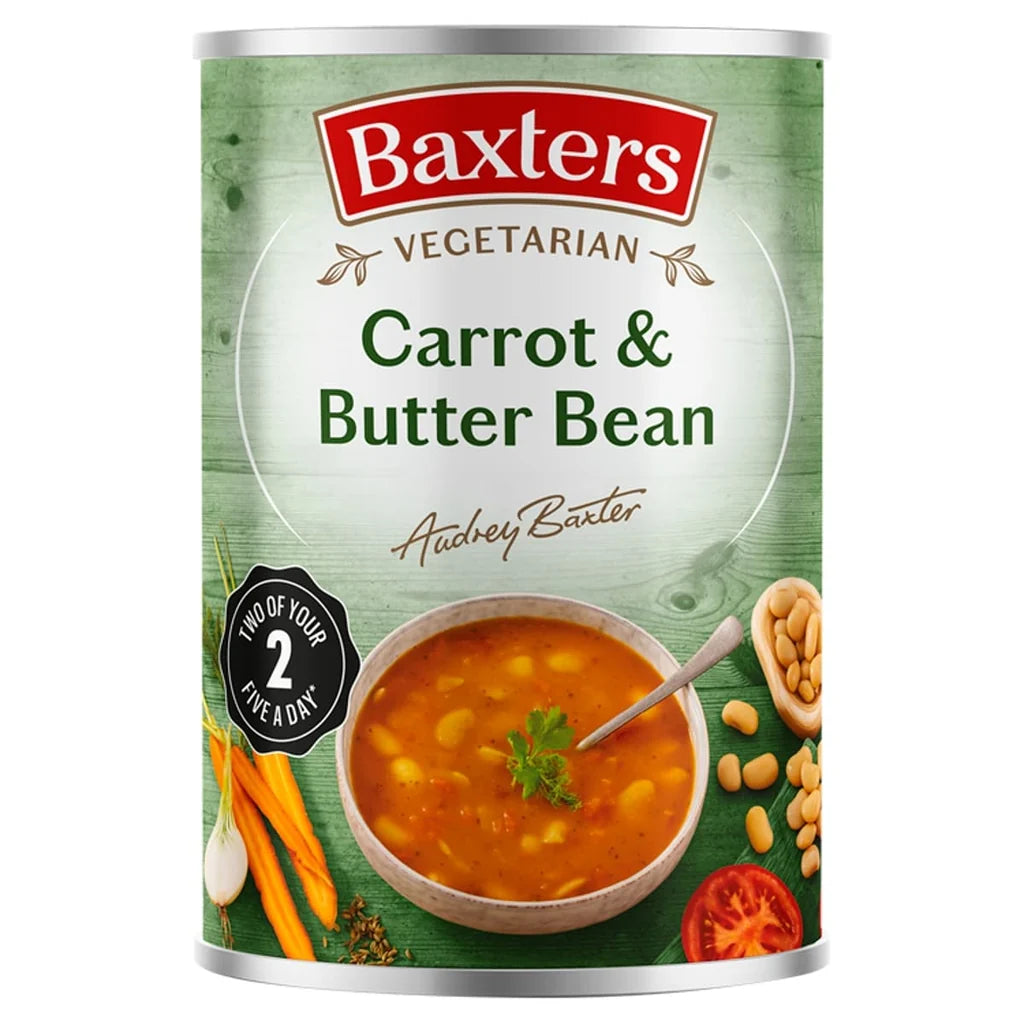 Baxters Vegetarian Carrot & Butterbean 400g