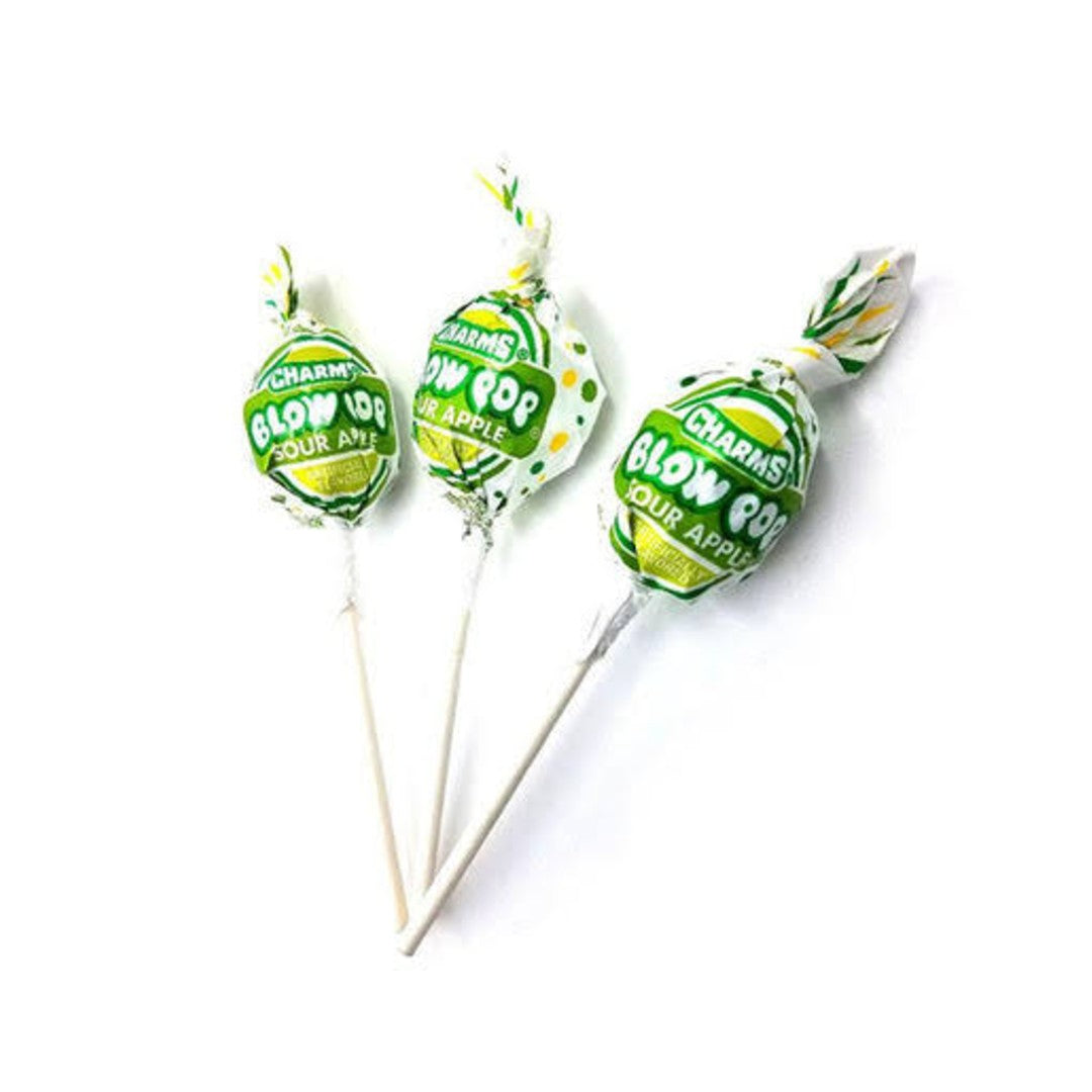 Charms Blow Pop Sour Apple 18.4g
