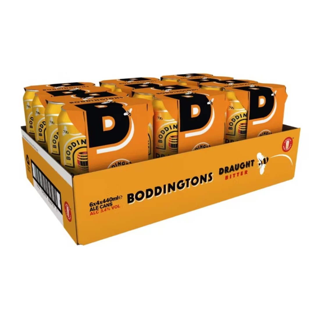 Boddingtons 6 x 4 440ml cans 3.5%