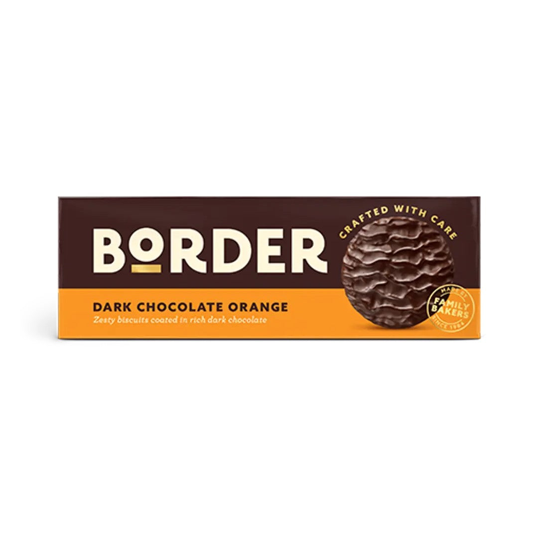 Border Dark Chocolate Orange Biscuits 150g