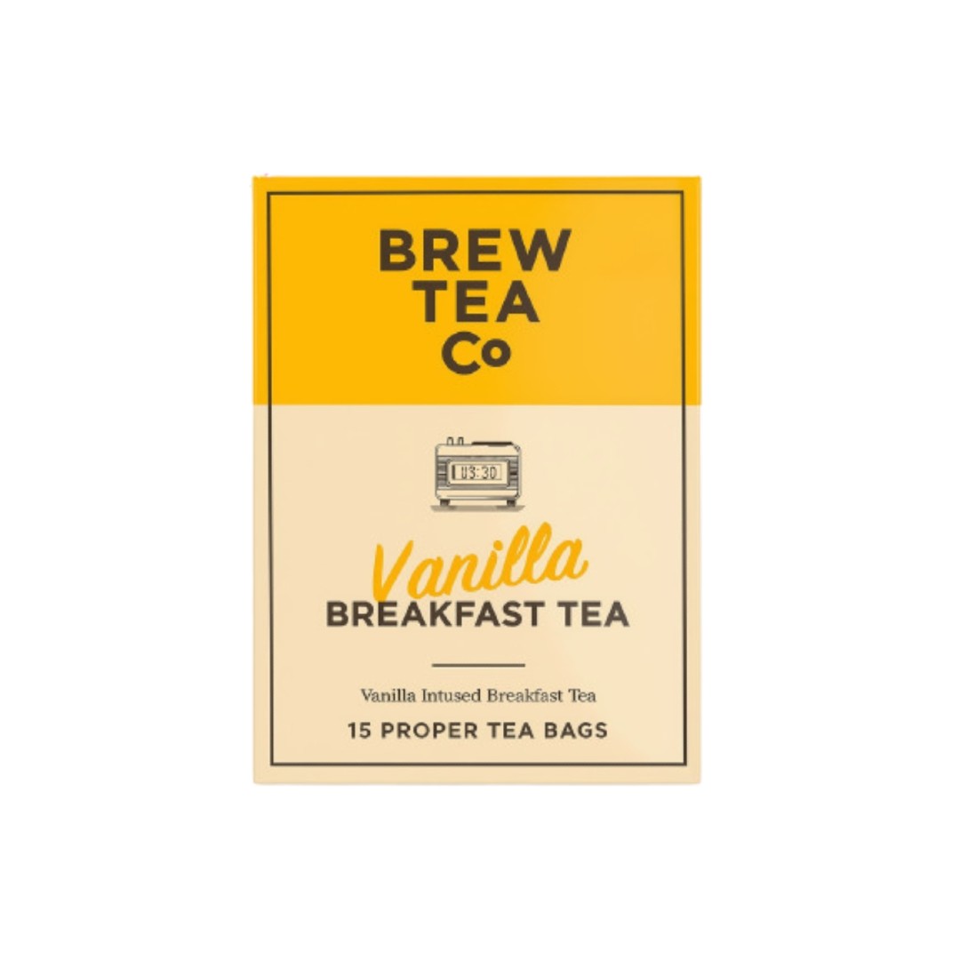 Brew & Co Vanilla Breakfast Tea 15 Bags 52g