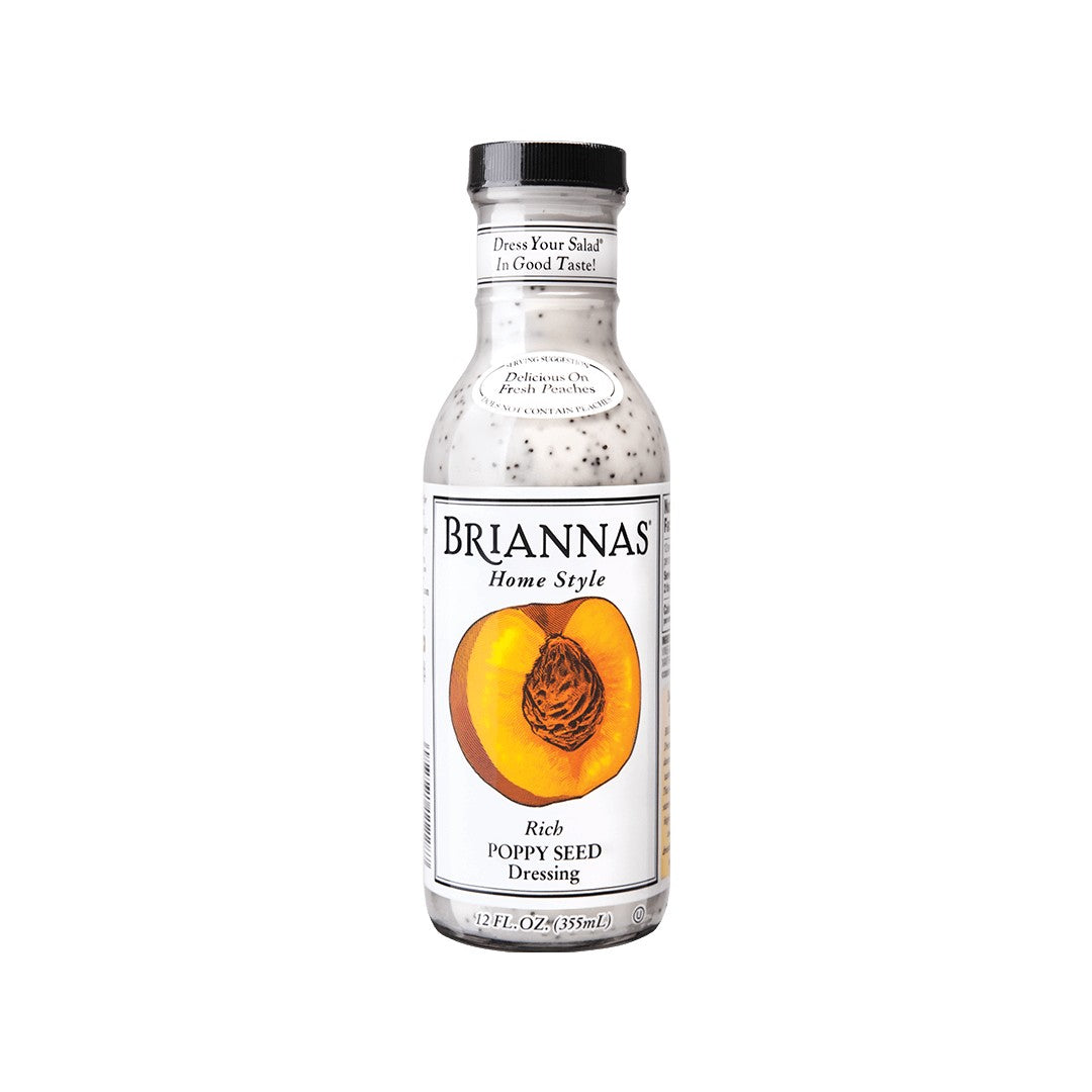 Briannas Rich Poppy Seed Dressing 340ml