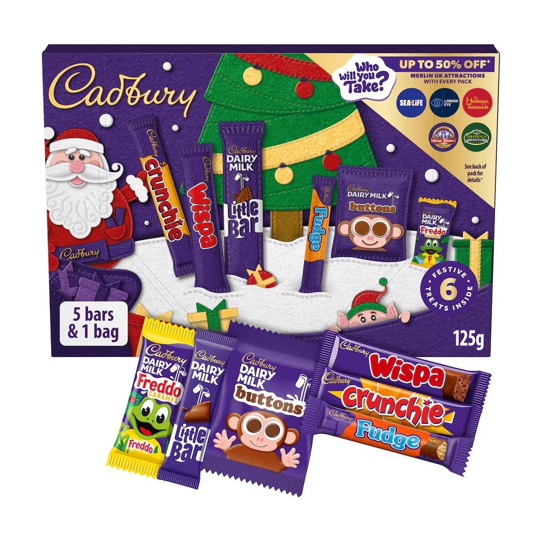 Cadbury Medium Selection Box 125g
