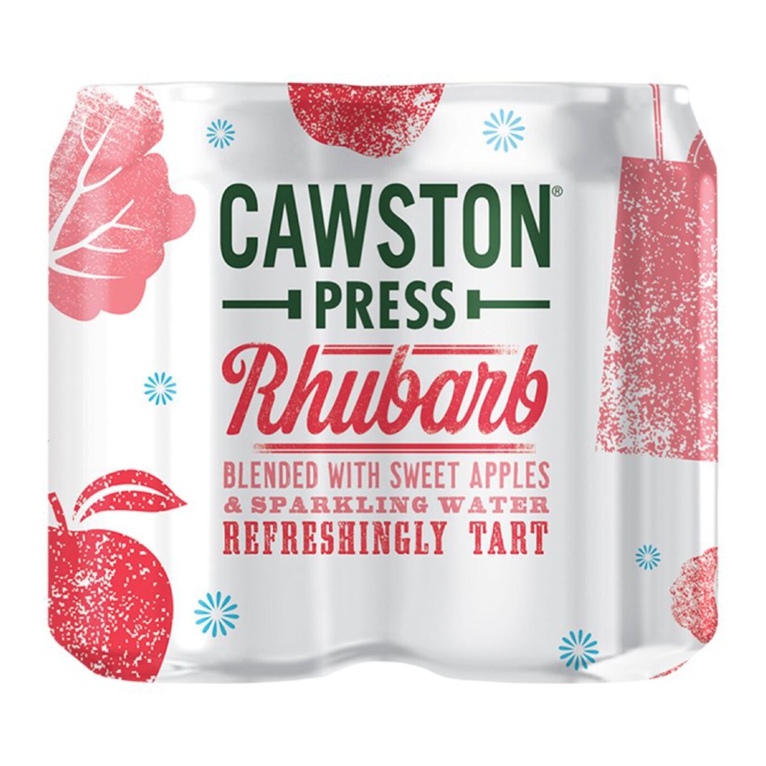 Cawston Press Sparkling Rhubarb 4 x 330ml