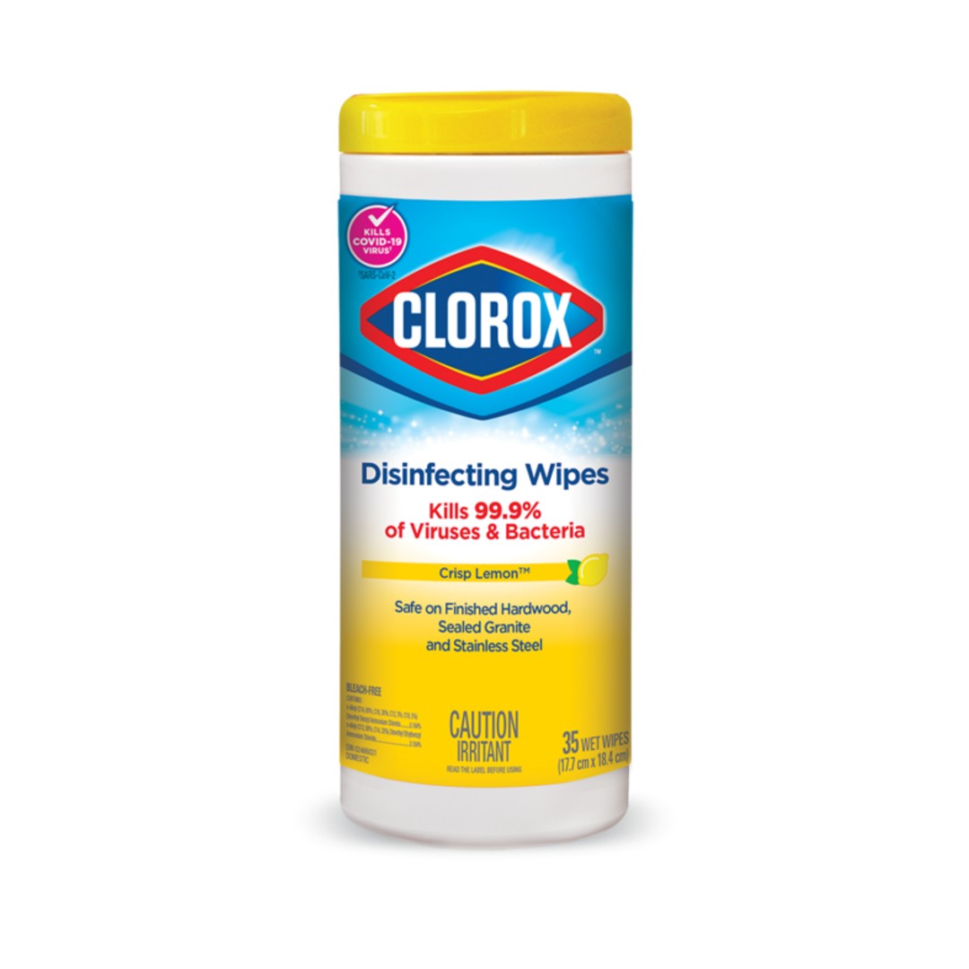 Clorox Disinfecting Wipes Lemon Fresh 35ct
