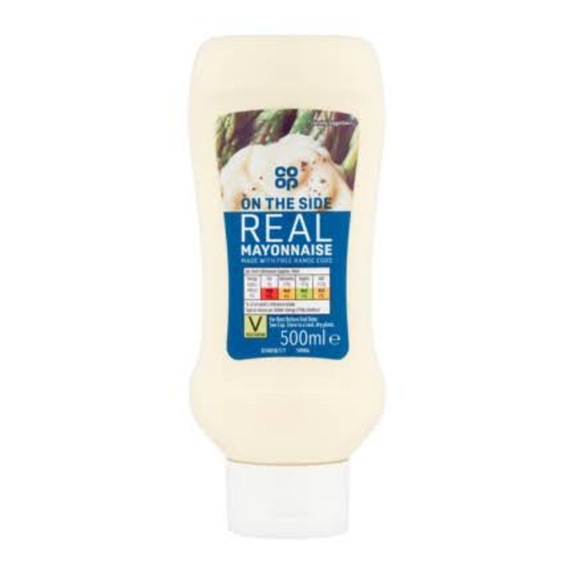 Co-op Real Mayonnaise Squeezy 500ml