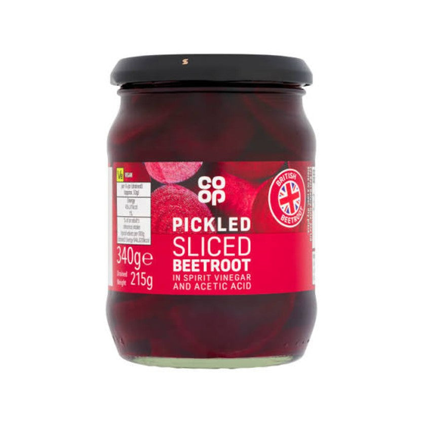 Co-op Sliced Beetroot In Vinegar 340g