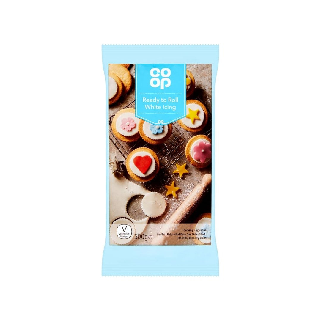 Co-Op White Ready To Roll Icing 500g