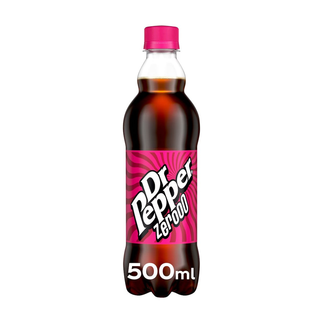 Dr Pepper Zero 500ml PET Bottle