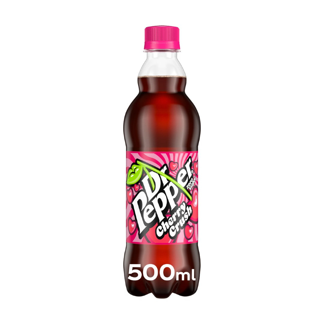 Dr Pepper Cherry Crush Zero 500Ml PET Bottle