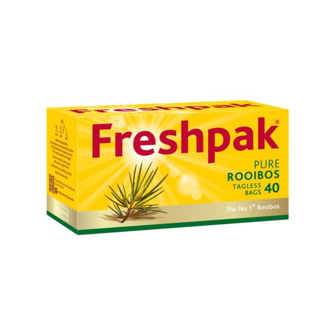Freshpak Rooibos Tagless Teabags 40's