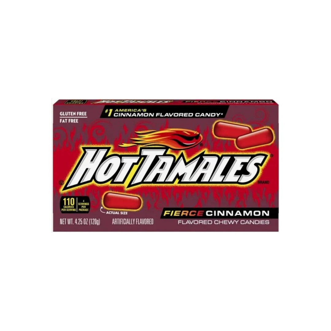 Hot Tamales Fierce Cinnamon Theater Box 120g