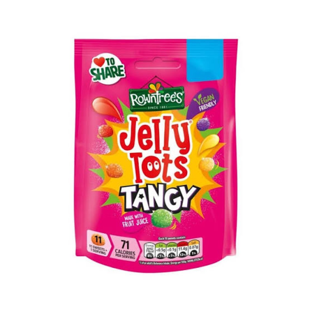 Rowntrees Jelly Tots Tangy 140g