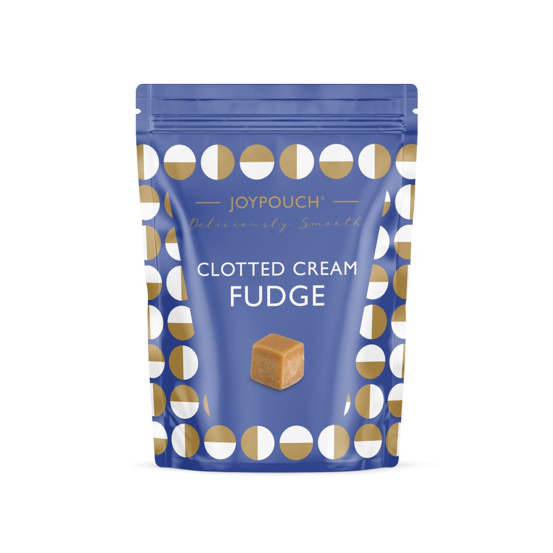Joypots Clotted Cream Fudge Pouch 100g