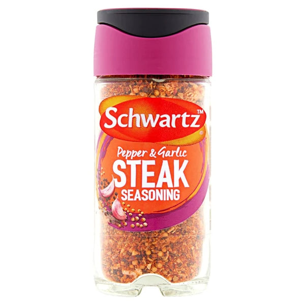 Schwartz Pepper Garlic Steak Seasoning 44G