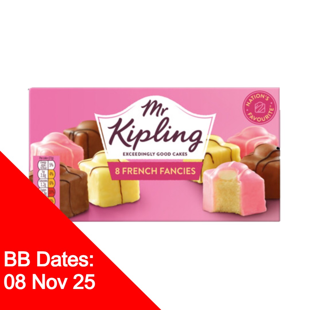Mr Kipling 8 French Fancies