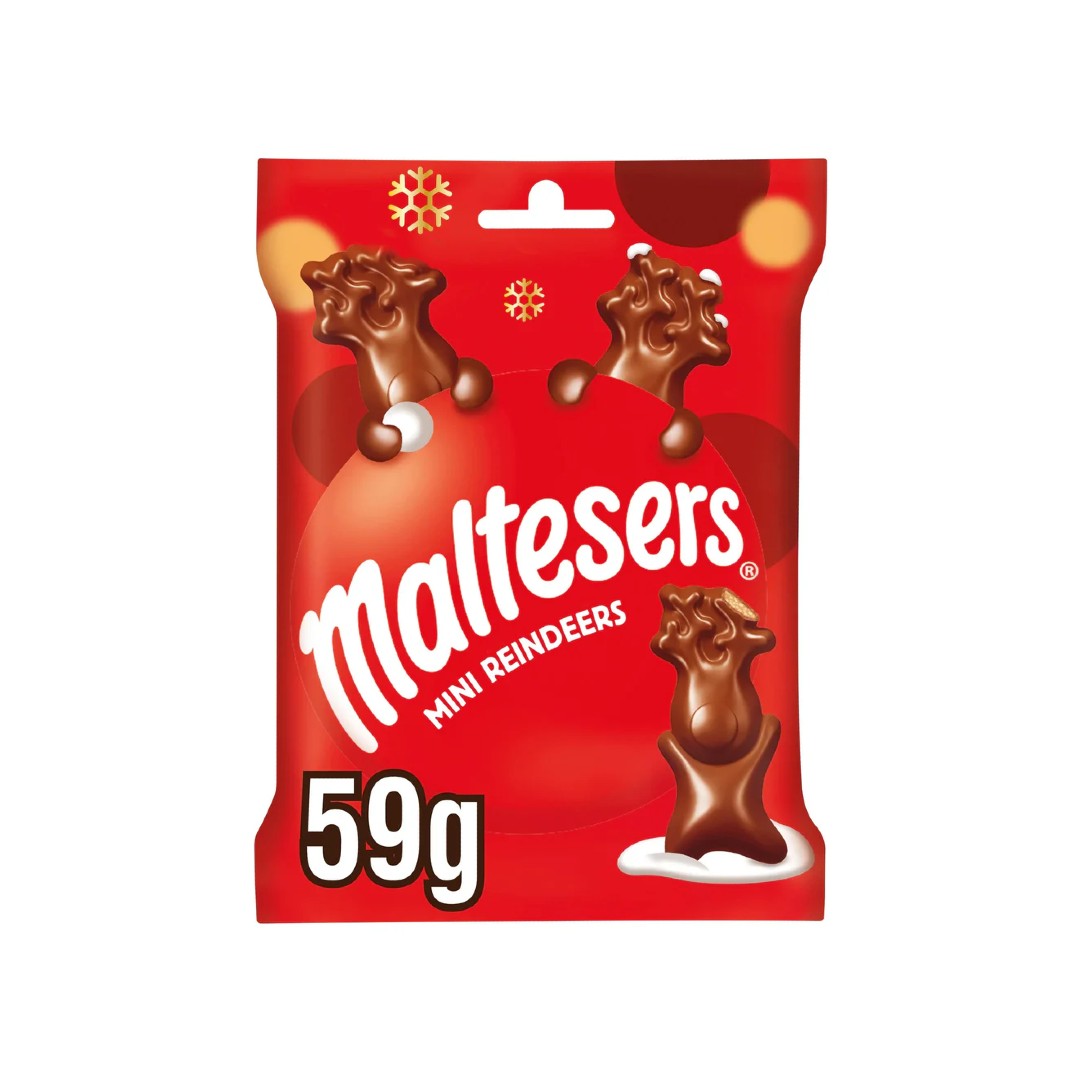 Maltesers Mini Reindeers 59g Bag