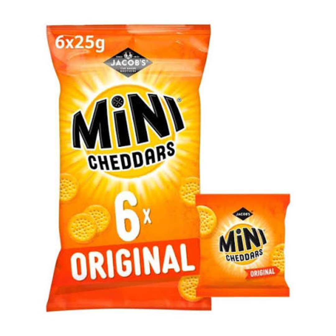 Mcvitie's Mini Cheddars 6pk