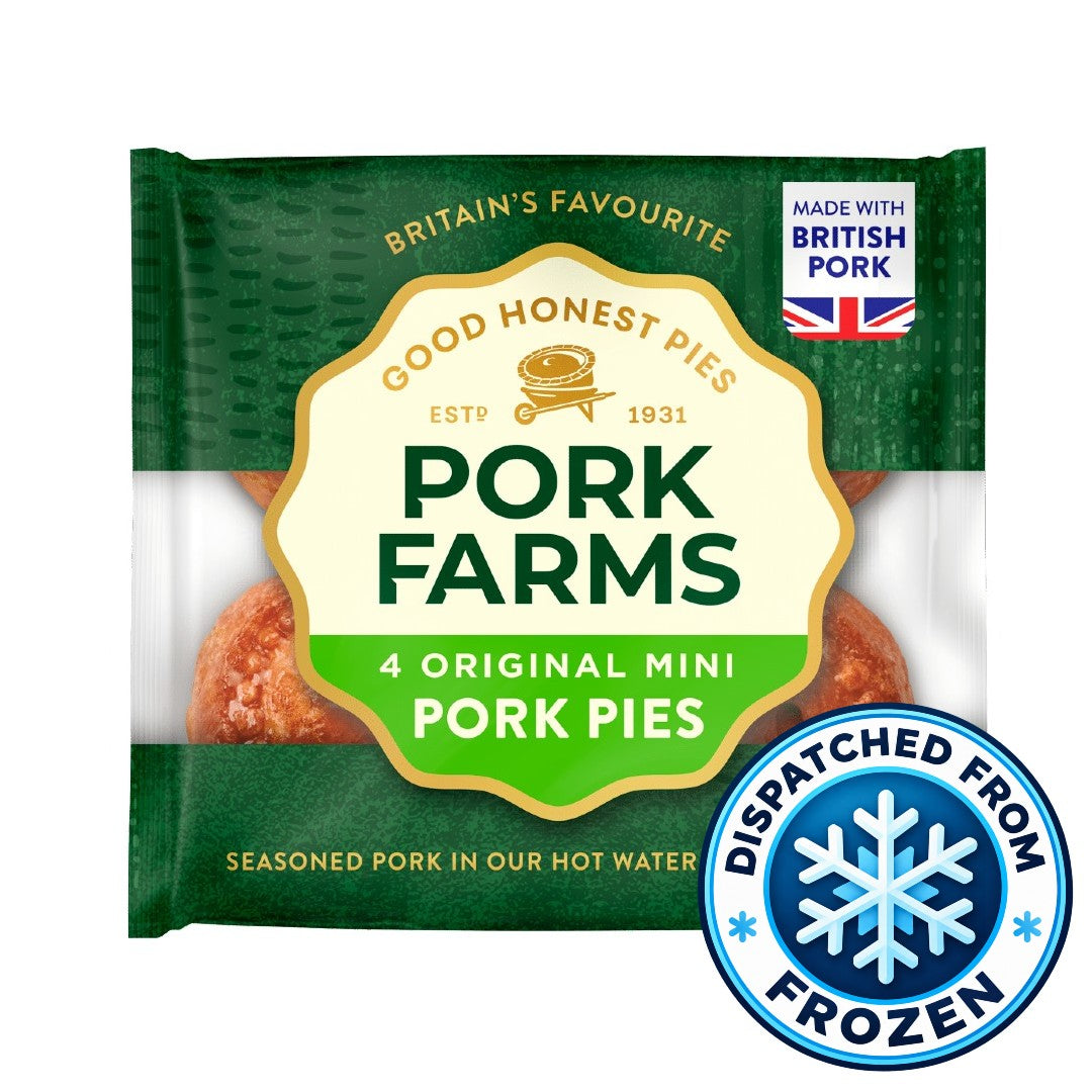 Pork Farms 4pk Mini Pork Pie 200g
